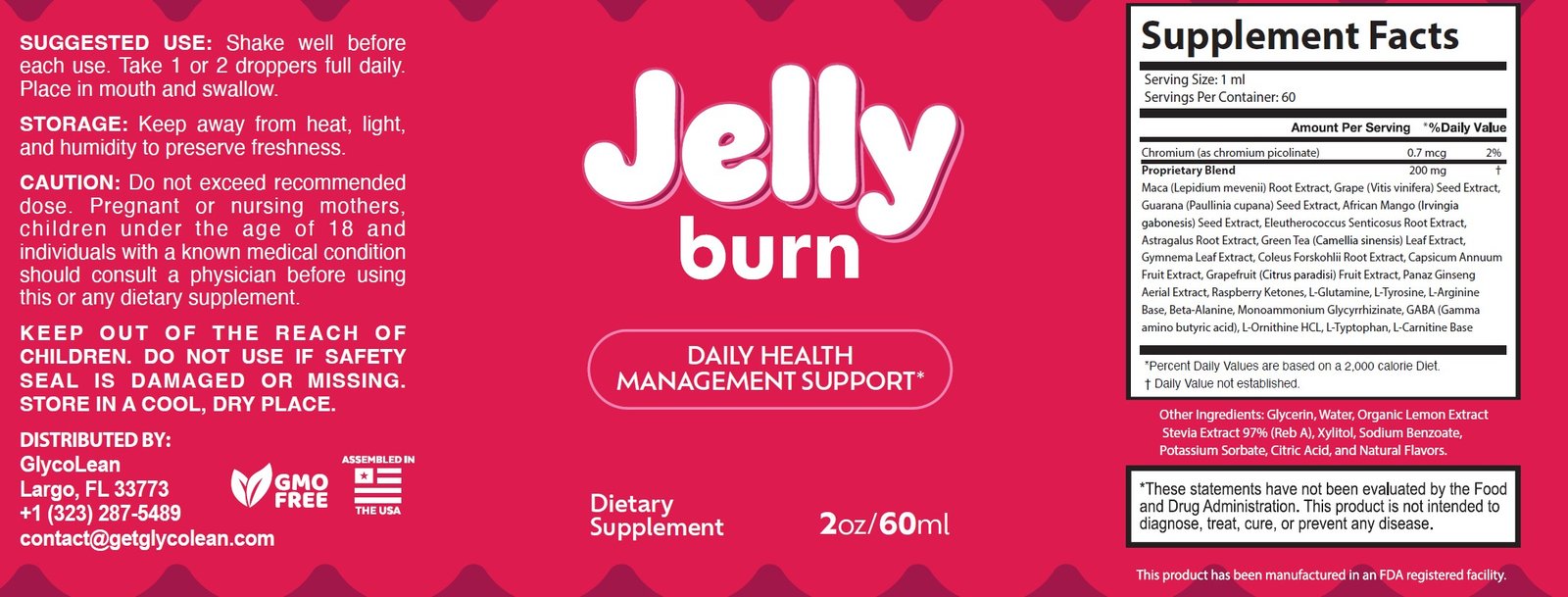 JellyBurn Label